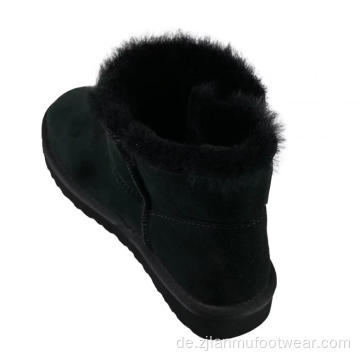 Merino Wolle Klettbänder atmungsaktive Fleece -Stiefel